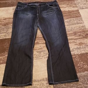 Vigold denim bootcut pants, size 25 tall
